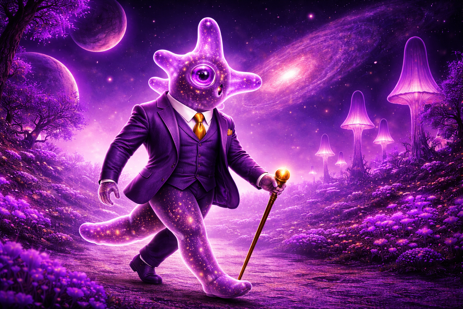 PURPLE IS THE DOMINANT COLOUR OF LIFE IN THE UNIVERSE — AND IT ALWAYS HAS BEEN